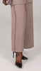 Abiyya Dressy Wide Leg Pants - Cafe/Black