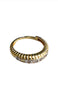 Eden Gold plated Sterling Silver Adjustable Ring with MashaAllah Engraving