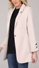 Maya Long Light Comfy Blazer Jacket - Cream