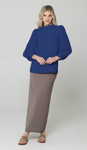 Nariman Essential Everyday Blouse - Navy Blue
