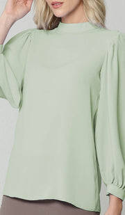 Nariman Essential Everyday Blouse - Sage
