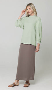 Nariman Essential Everyday Blouse - Sage