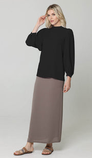 Nariman Essential Everyday Blouse - Black