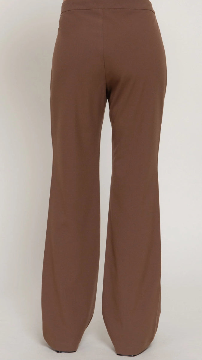 Brown pants on a white background