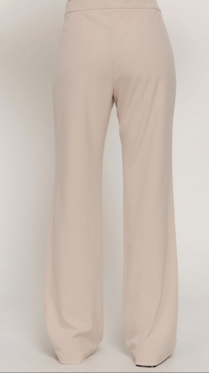 Beige pants on a white background