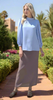 Nariman Essential Everyday Blouse - Powder Blue