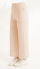 Tina Loose Stretch Wide Leg Pants - Cream