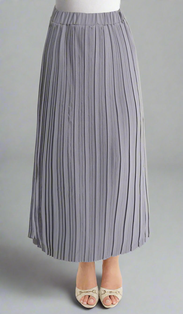 【PORTERNA】Kyle pleated long skirt Vallen Pleated Mesh Maxi Skirt - Burgundy – The Frankie Shop