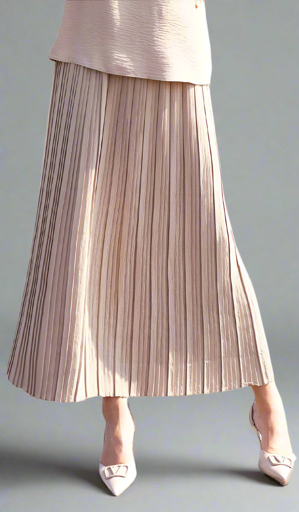 andmary アンドマリー pleats skirt pink beige andmary アンドマリー pleats skirt pink beige andmary アンドマリー