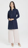 Sahlan Everyday Cotton Modest Tunic - Navy - PREORDER (ships in 2 weeks)