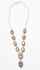 Amira Jeweled Statement Necklace - Gold/ Pearl