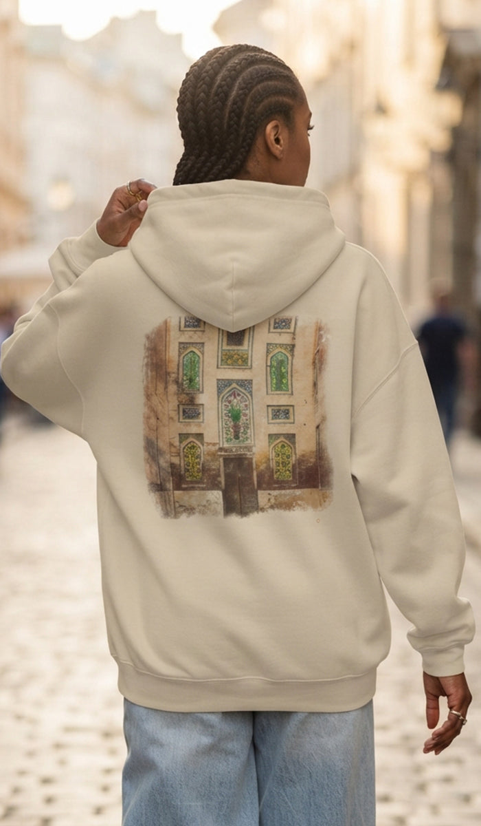 Baab Collection Unisex Cotton Rich Fleece Hoodie - Lahore