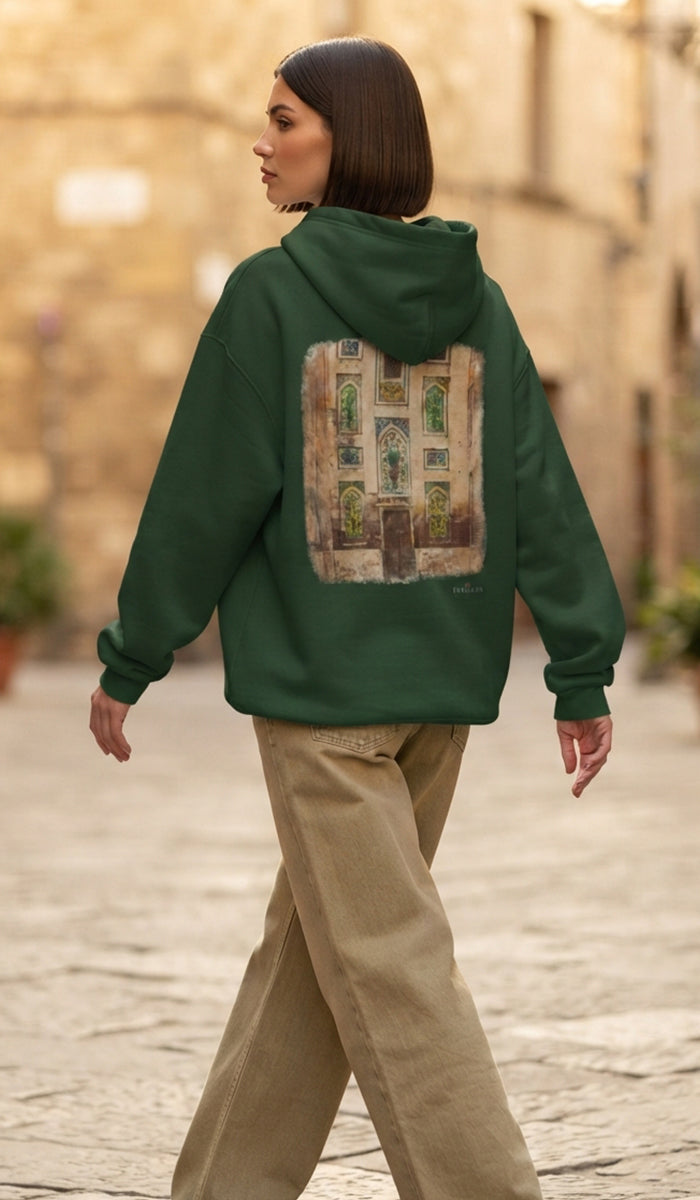 Baab Collection Unisex Cotton Rich Fleece Hoodie - Lahore