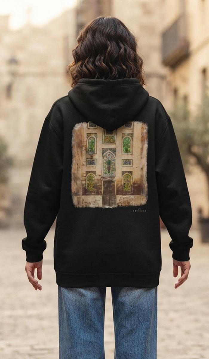 Baab Collection Unisex Cotton Rich Fleece Hoodie - Lahore
