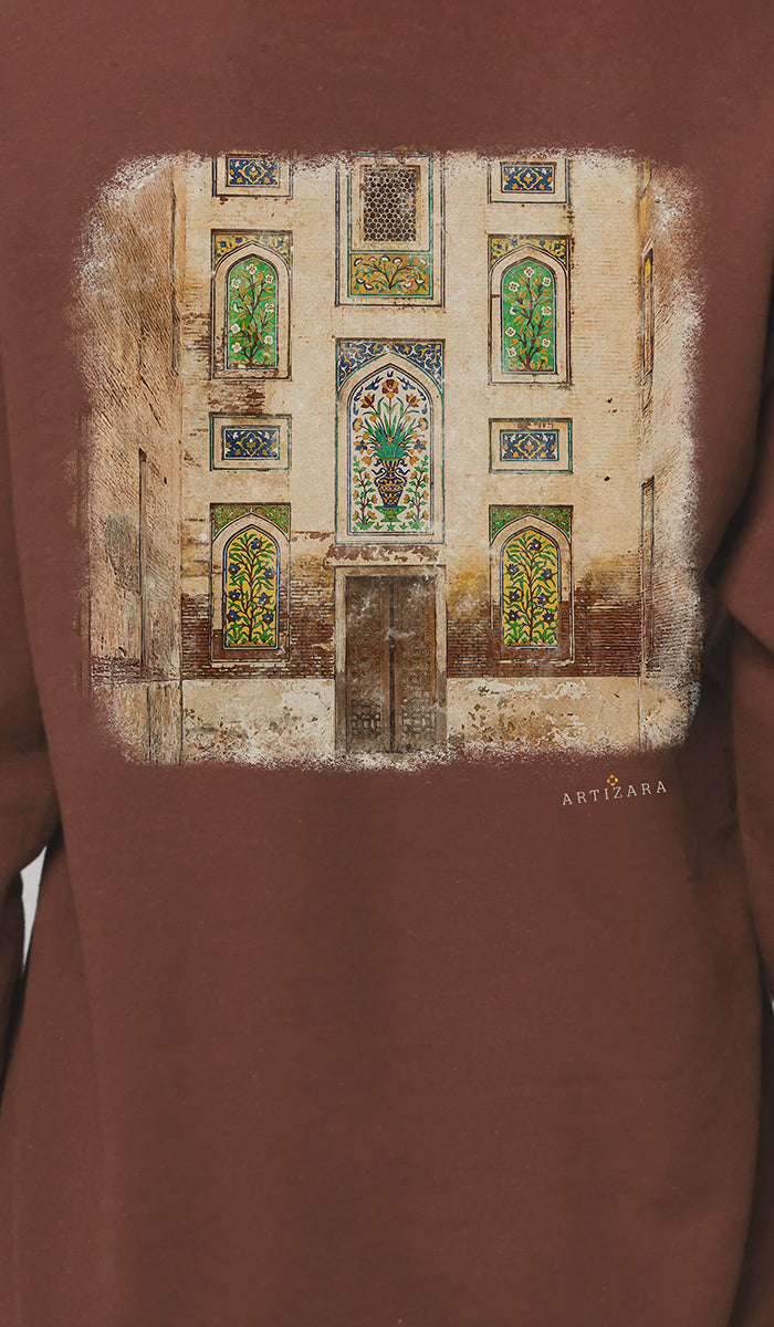 Baab Collection Unisex Cotton Rich Fleece Hoodie - Lahore