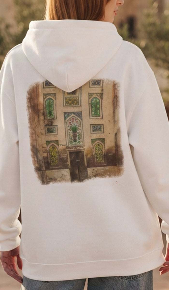 Baab Collection Unisex Cotton Rich Fleece Hoodie - Lahore