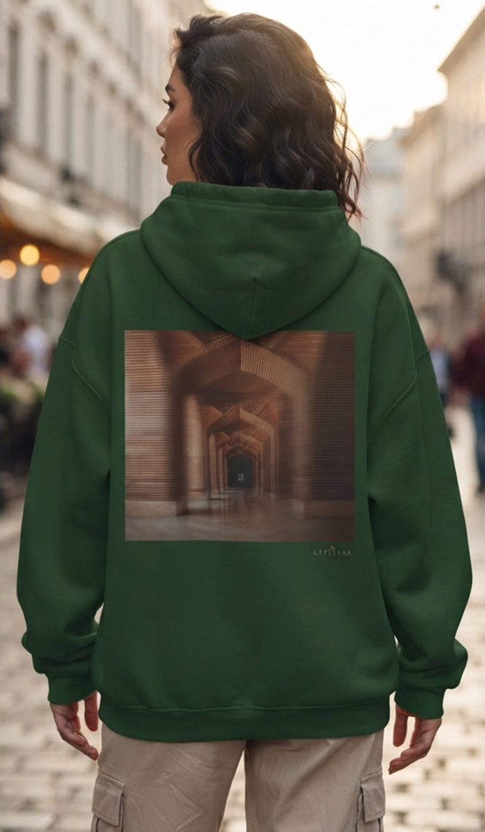 Baab Collection Unisex Cotton Rich Fleece Hoodie - Makli