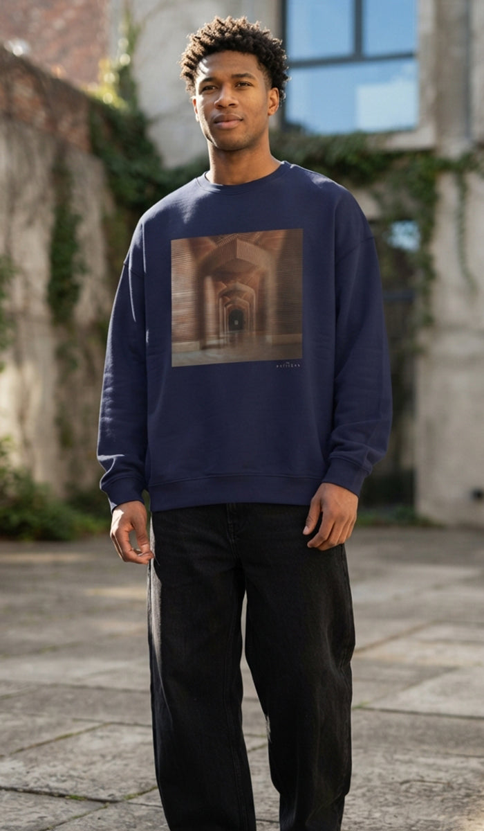 Baab Collection Unisex Eco-Friendly Crewneck Pullover Sweatshirt - Makli