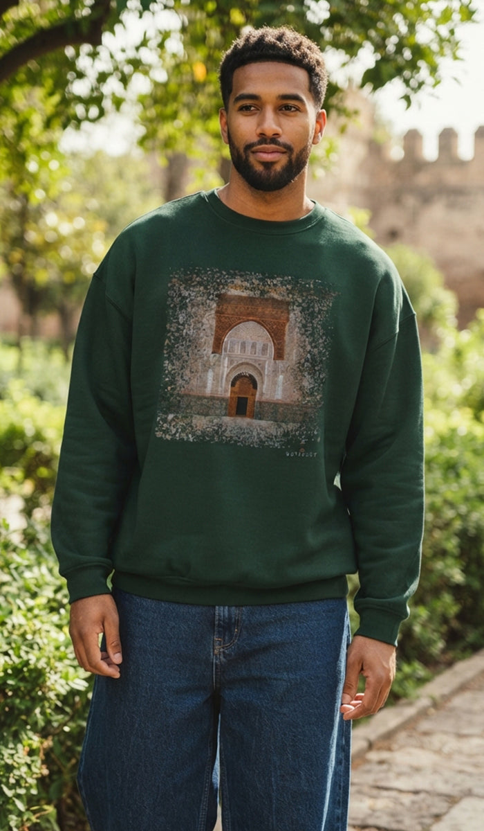 Baab Collection Unisex Eco-Friendly Crewneck Pullover Sweatshirt - Marrakesh