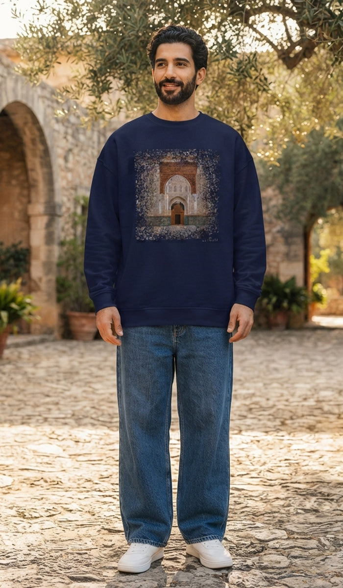Baab Collection Unisex Eco-Friendly Crewneck Pullover Sweatshirt - Marrakesh