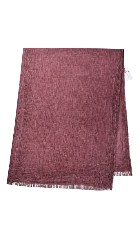 Celebrity Lightweight Cotton/Linen Non-Slip Extra Large Wrap Hijab - Orchid