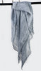 Celebrity Lightweight Cotton/Linen Non-Slip Extra Large Wrap Hijab - Silver Mist