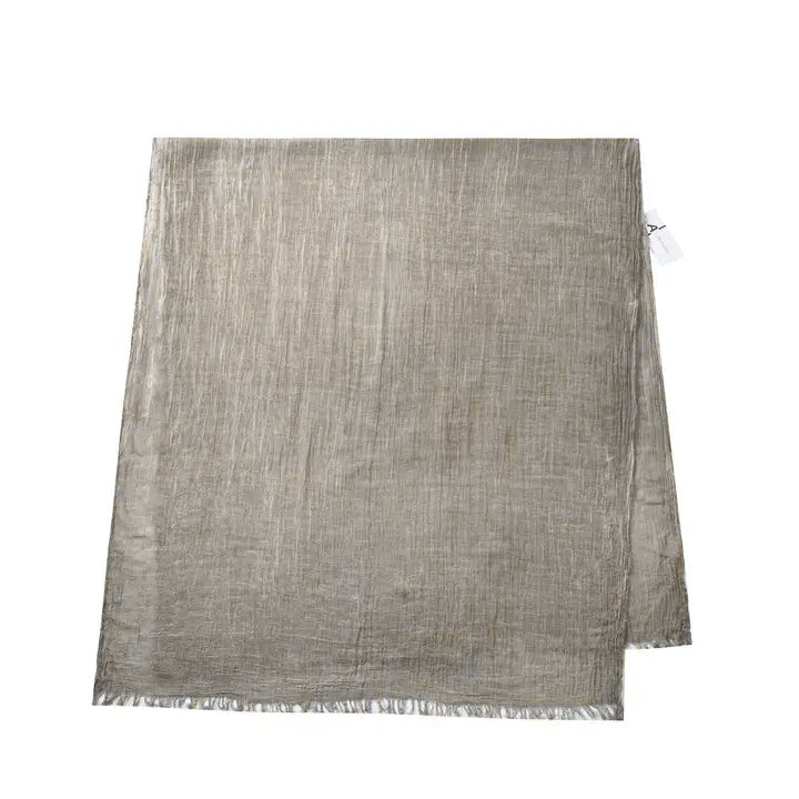 Celebrity Lightweight Cotton/Linen Non-Slip Extra Large Wrap Hijab - Taupe