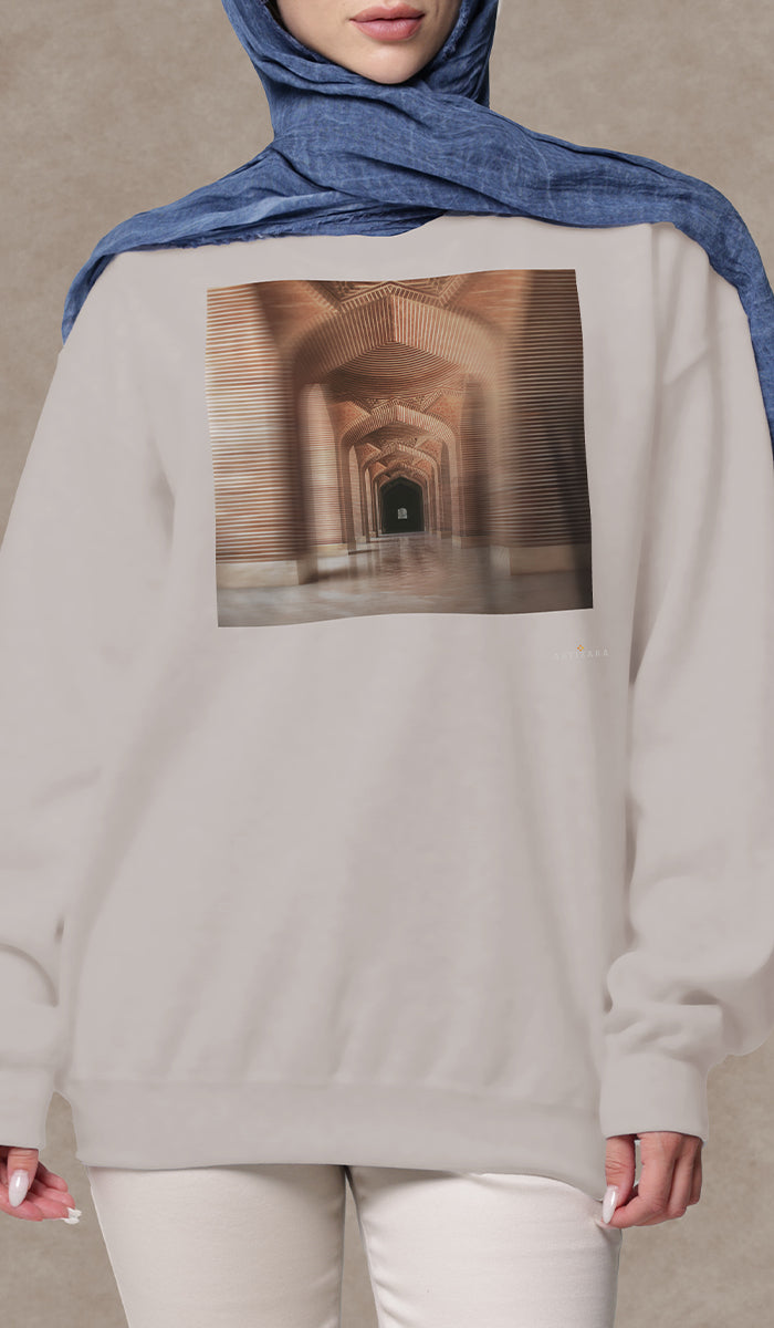 Baab Collection Unisex Eco-Friendly Crewneck Pullover Sweatshirt - Makli