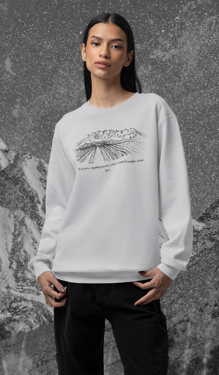 Satr Collection Unisex Eco-Friendly Crewneck Pullover Sweatshirt - Return