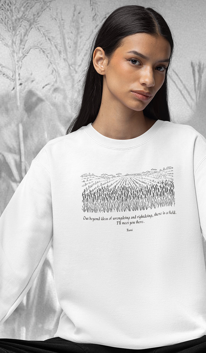 Satr Collection Unisex Eco-Friendly Crewneck Pullover Sweatshirt - Reunion