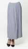 Lulu Pleated Long Maxi Skirt - Powder Blue