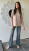 Lyla Everyday Tailored Shell Top - Taupe