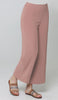 Marvi Loose Stretch Wide Leg Pants - Dusty Rose