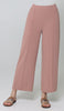 Marvi Loose Stretch Wide Leg Pants - Dusty Rose