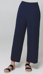 Marvi Loose Stretch Wide Leg Pants - Indigo