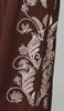 Nyla Modest Long Formal Gold Embellished Maxi Dress - Cocoa - PREORDER (ships in 2 weeks)