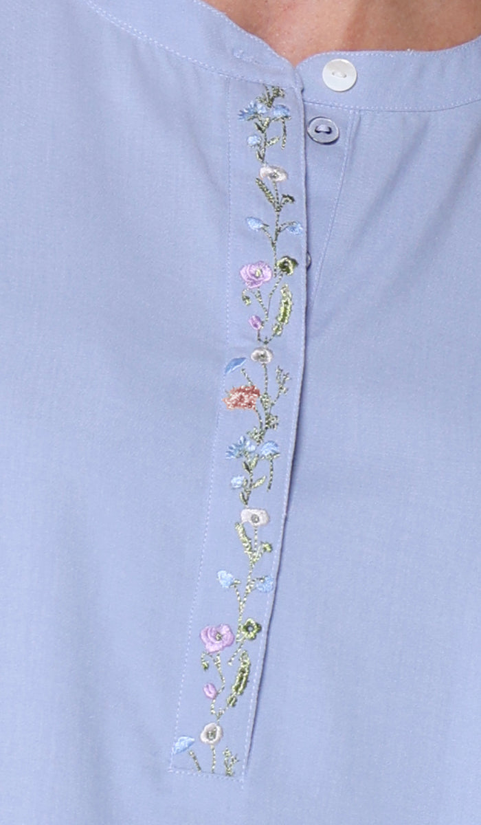 Tunique longue et modeste de tous les jours Parisa Mostly Cotton - Charbon - PRÉCOMMANDE (expédiée dans 2 semaines)