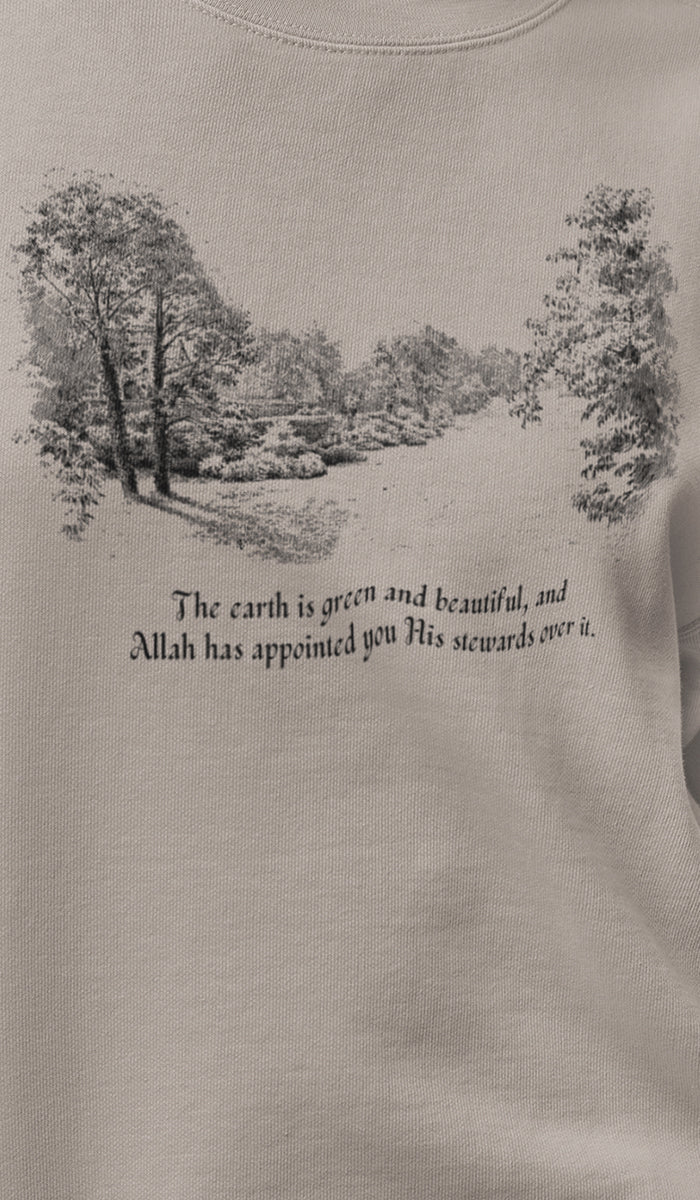Satr Collection Unisex Eco-Friendly Crewneck Pullover Sweatshirt - Renewal
