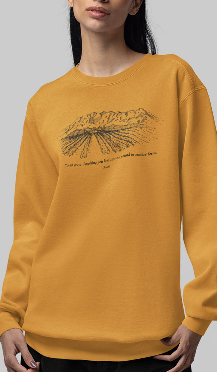 Satr Collection Unisex Eco-Friendly Crewneck Pullover Sweatshirt - Return
