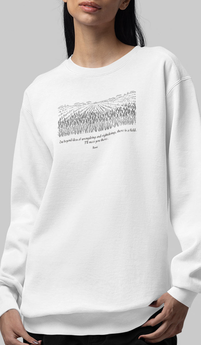 Satr Collection Unisex Eco-Friendly Crewneck Pullover Sweatshirt - Reunion
