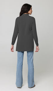 Valia Modest Essential Blouse de tous les jours - Noir