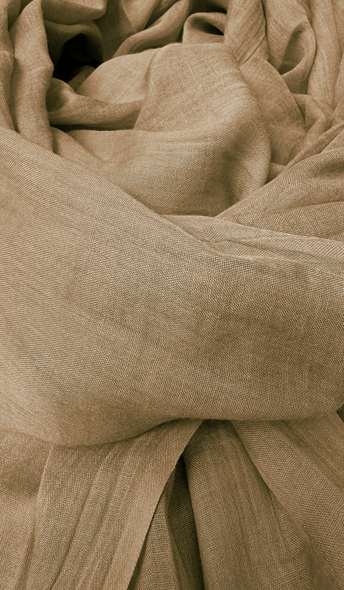 Whisper Drape Super Soft Non-Slip Extra Large Wrap Hijab - Mocha