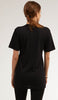 Artsy Fine Short Sleeve Unisex T Shirt - Salam - Black