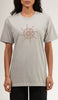 Artsy Fine Short Sleeve Unisex T Shirt - Prism - Gray