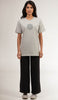 Artsy Fine Short Sleeve Unisex T Shirt - Salam - Gray