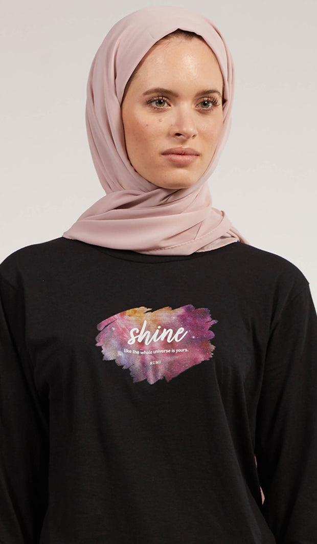 Classic Chiffon Wrap Hijab - Dusty Rose