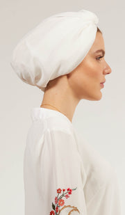Classic Chiffon Wrap Hijab - Ivory