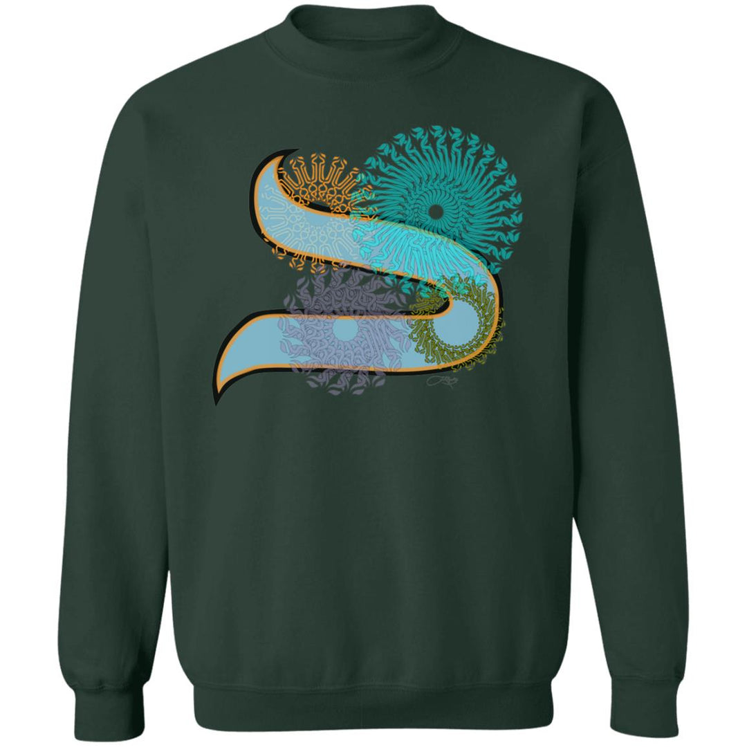 Sweat-shirt avec initiale arabe - 'Dāl' (د) 