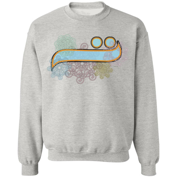 Pullover Sweatshirt with Arabic Initial - 'Tā' (ت)