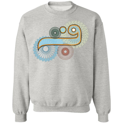 Pullover Sweatshirt with Arabic Initial - 'Fā' (ف)